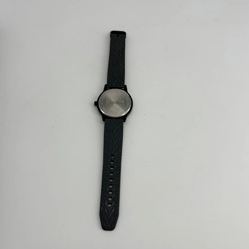 Kenneth Cole Reaction Watch Mens OS Black for‎ parts only 3ATM RK50522002